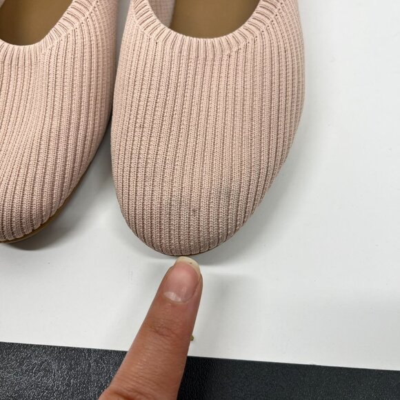 Everlane The Day Glove Ballet Flats ReKnit Ballet Light Pink (Sz. 5.5) - Picture 2 of 9